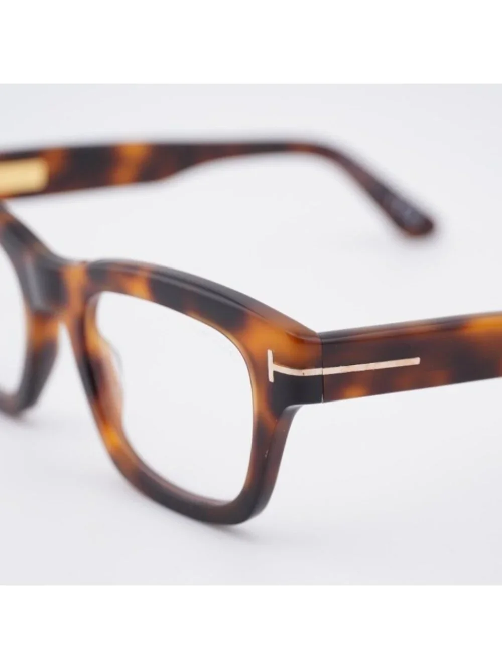 Tom Ford FT6036-B 053 Eyeglasses Blonde Havana 52mm Square Frame